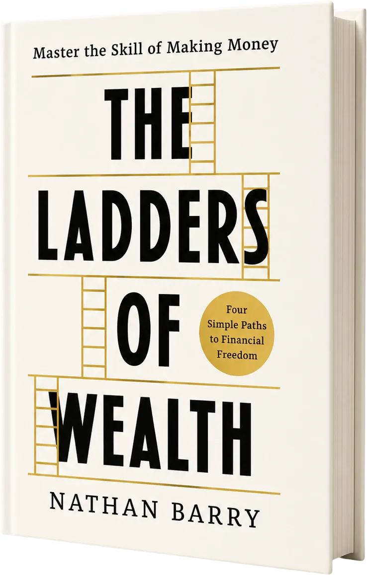 The Ladders of Wealth hardcover by Nathan Barry