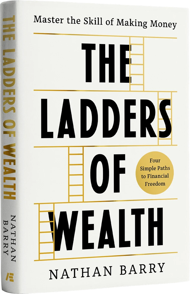 The Ladders of Wealth hardcover by Nathan Barry